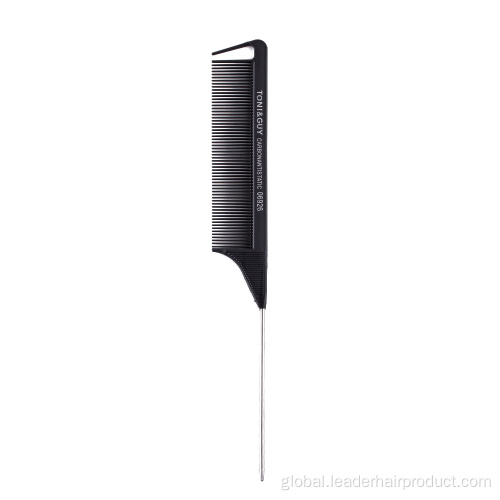Carbon Fiber Comb Carbon Fiber Stain Steel Teasing Pin Tail Comb Supplier
